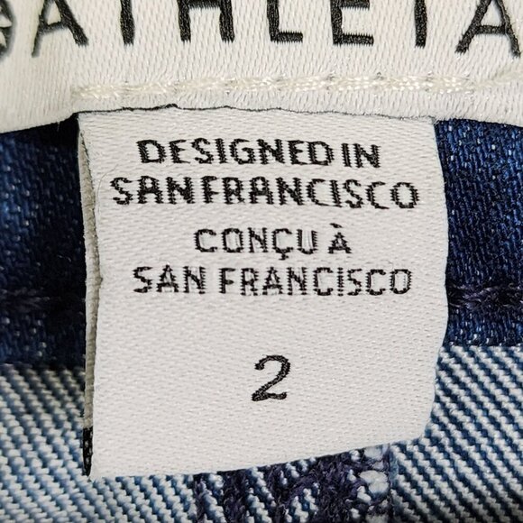 Athleta Sculpttek Ultra Skinny Jeans Size 2 True Blue Denim Stretch Womens Pants - Picture 6 of 12